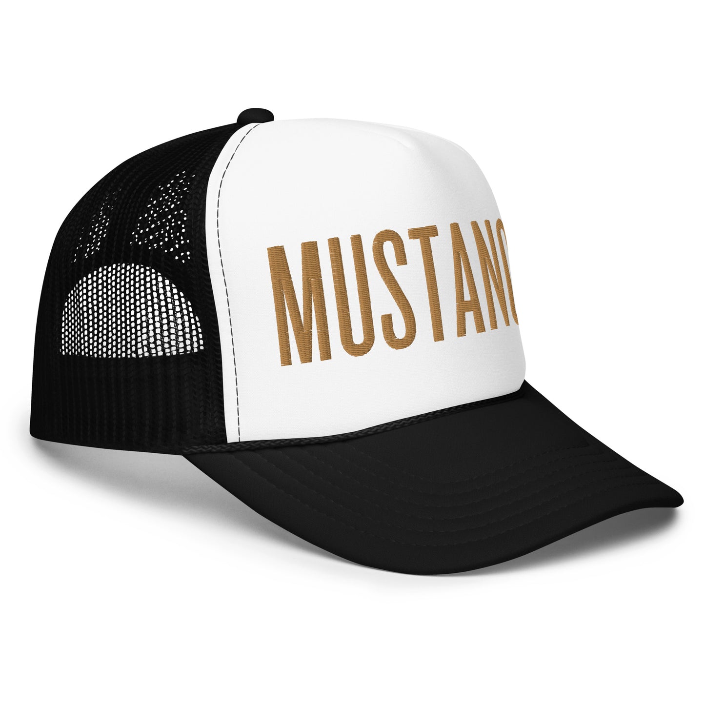 Mustangs Embroidered Foam Trucker Hat