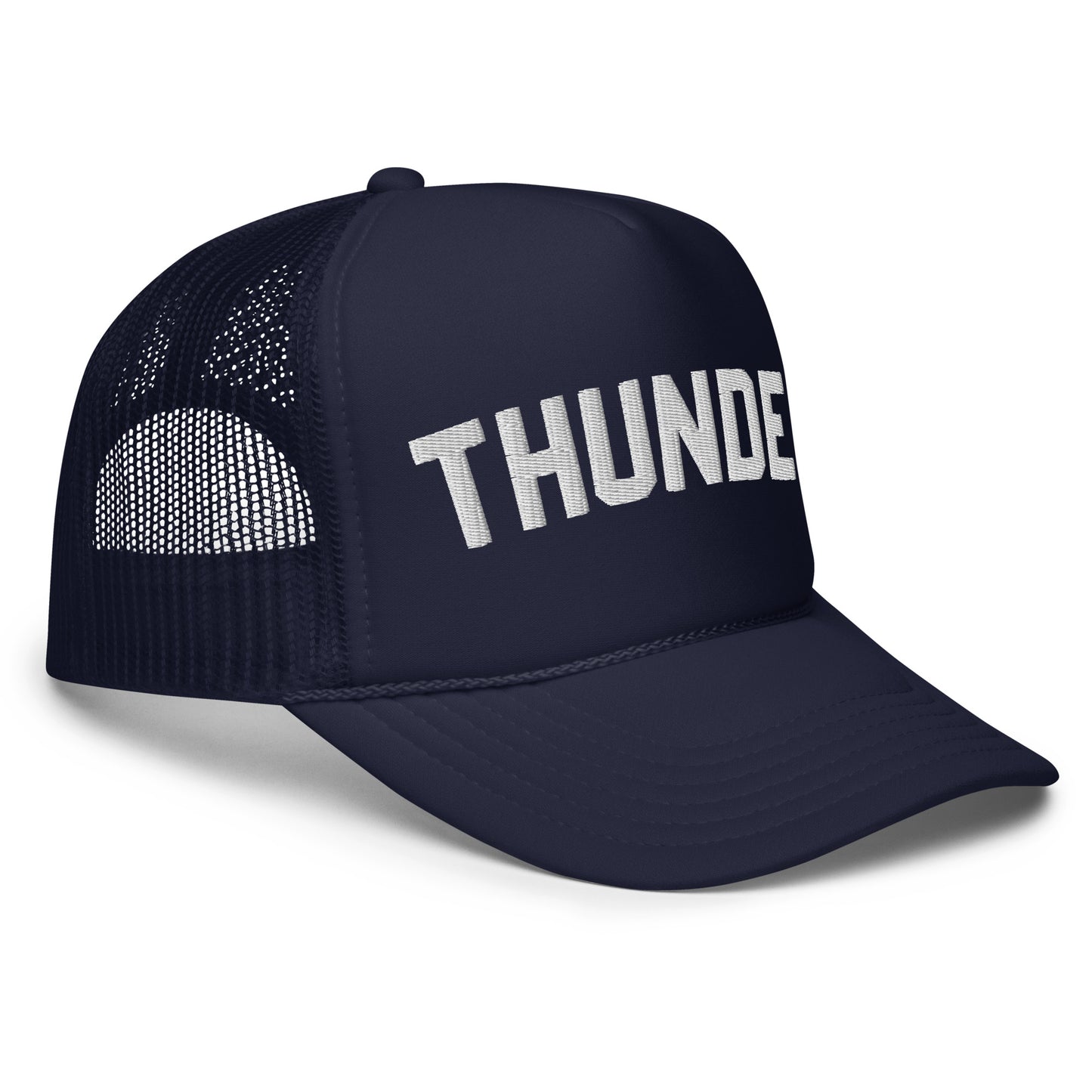 Thunder Embroidered Foam Trucker Hat