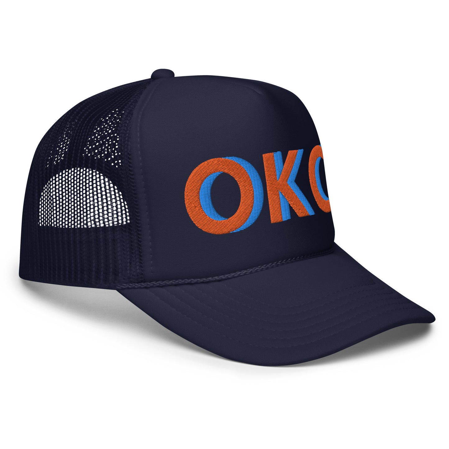 OKC Bold Embroidered Foam Trucker Hat