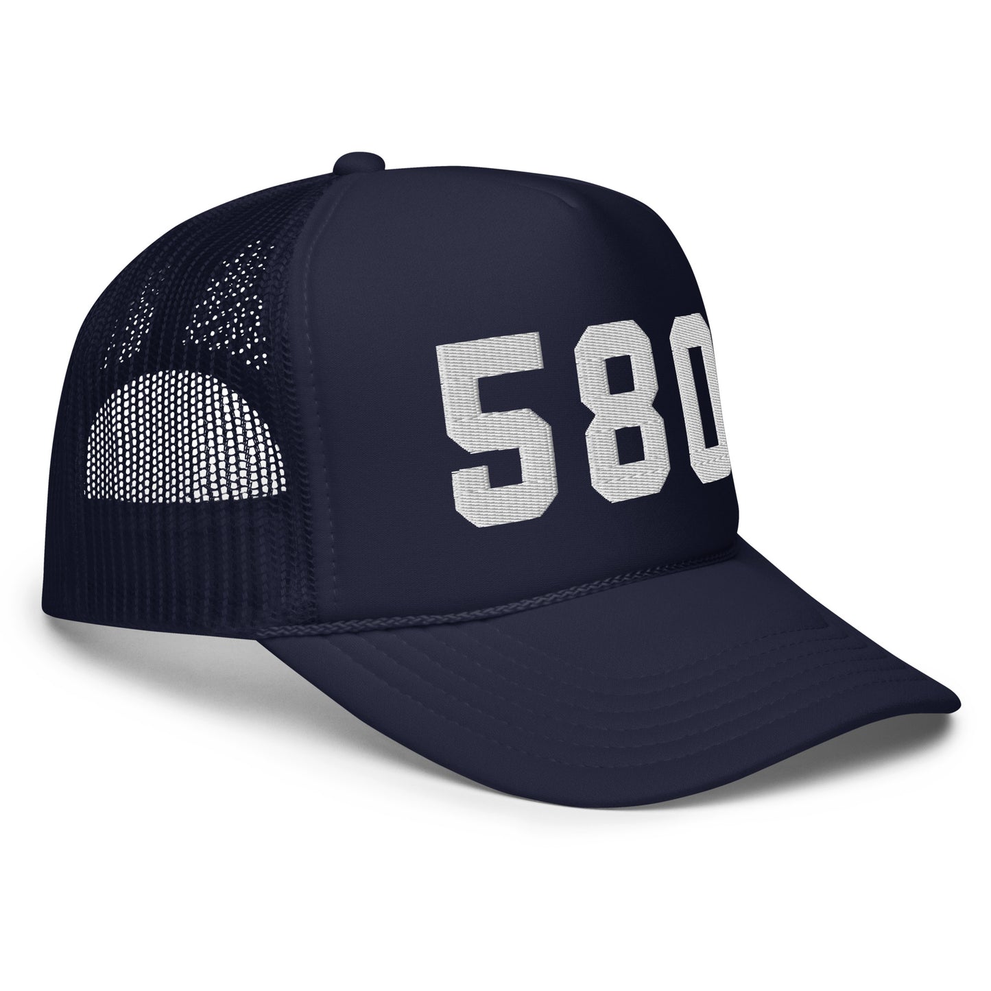 580 Embroidered Foam Trucker Hat