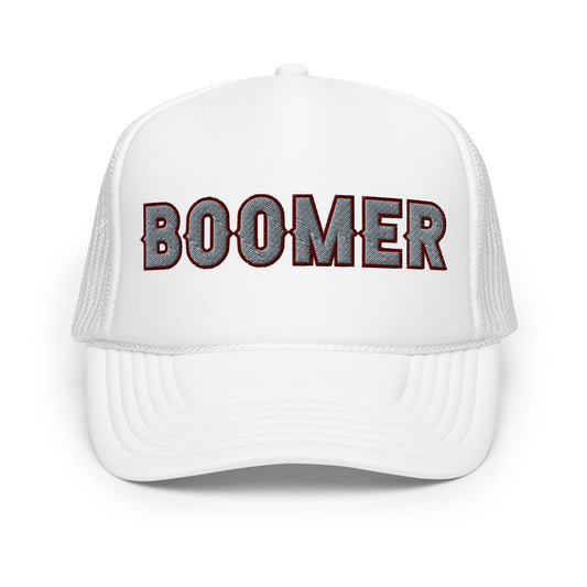 BOOMER Embroidered Foam Trucker Hat