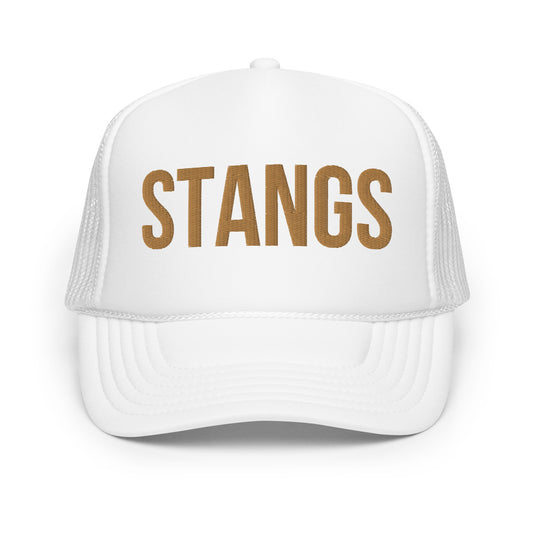 STANGS Modern Print Embroidered Foam Trucker Hat