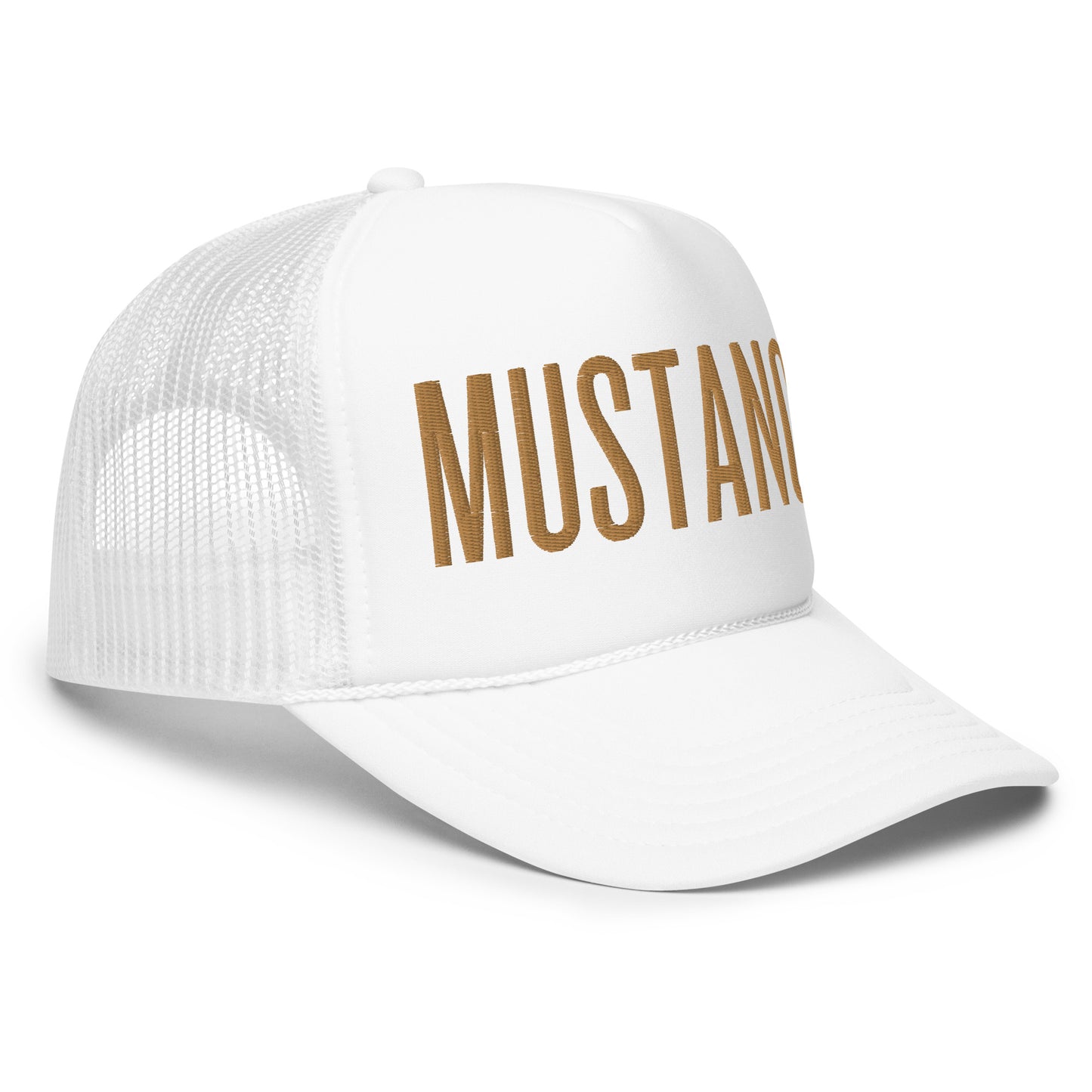 Mustangs Embroidered Foam Trucker Hat