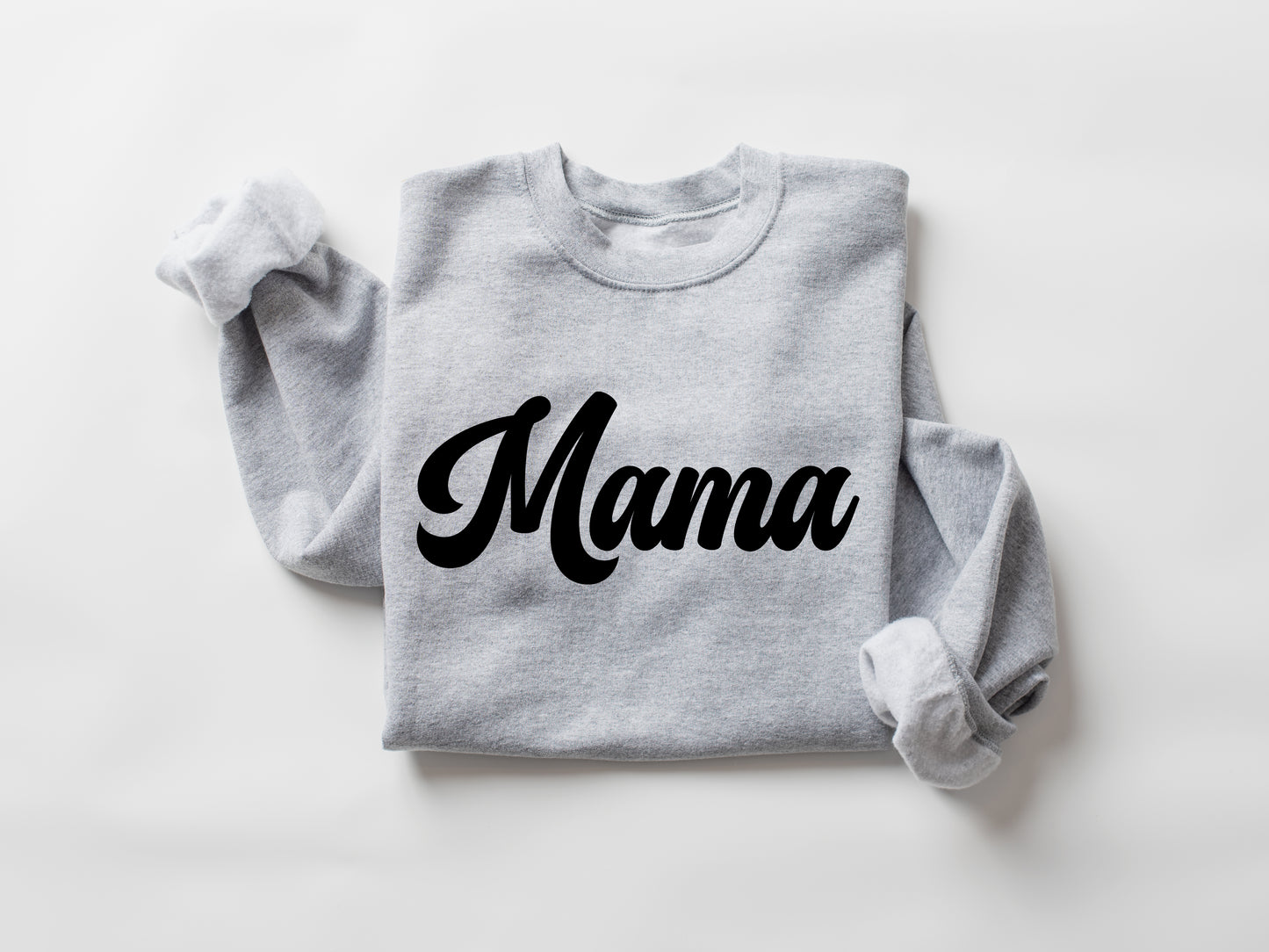 Mama Retro Print Sweatshirt