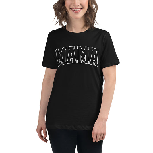 Mama Block Outline Tee