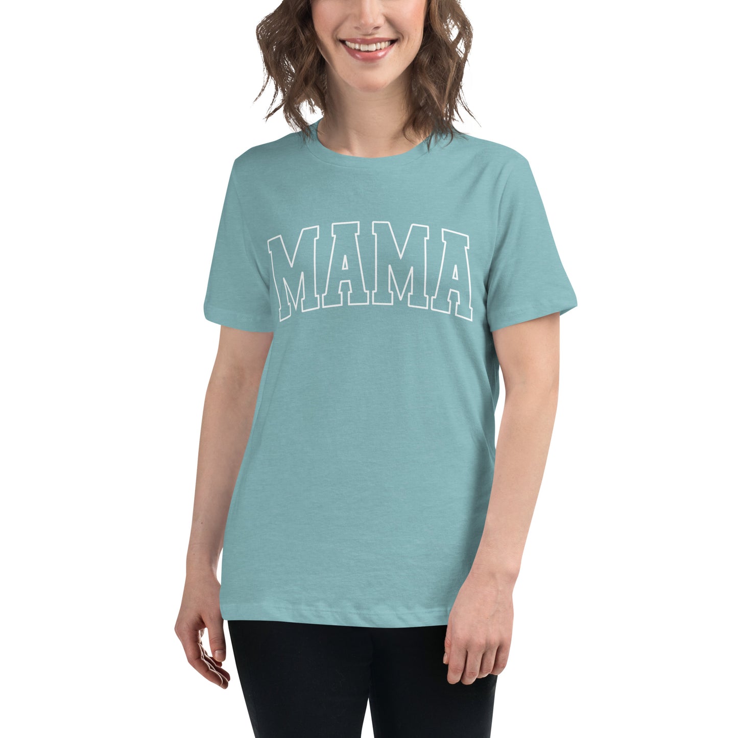 Mama Block Outline Tee